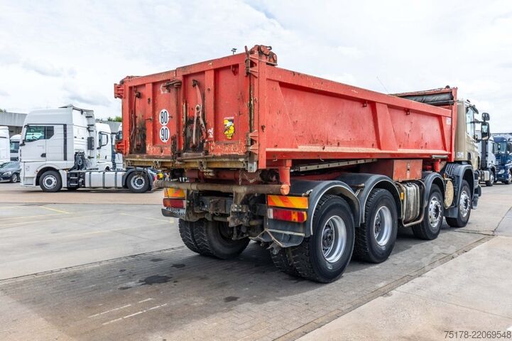 Truk jungkit SCANIA P380+BIBENNE CIF