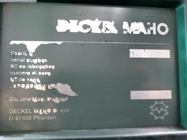 Κέντρο κατεργασίας - καθολικό DECKEL-MAHO DMU 80 P