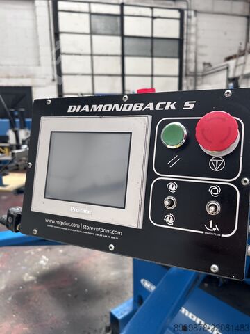 เครื่องพิมพ์สกรีน, แฟลชและอุปกรณ์ประกอบ M&R Diamondback S 10/8