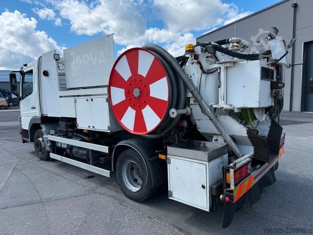Вакуумний автоцистерна MERCEDES-BENZ Atego 922 4x2 Hvidtved Larsen CityFlex204