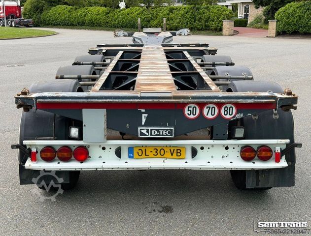 Swap body semitrailer D-TEC VCC-01 FT-LS-S FRONT+MIDDLE+BACK SLIDER 20-40-45