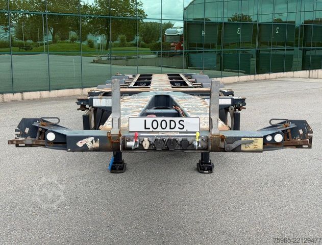 Swap body semitrailer D-TEC VCC-01 FT-LS-S FRONT+MIDDLE+BACK SLIDER 20-40-45