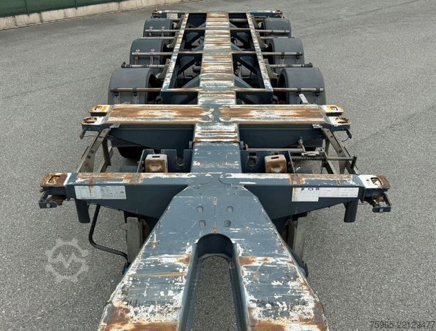 Swap body semitrailer D-TEC VCC-01 FT-LS-S FRONT+MIDDLE+BACK SLIDER 20-40-45