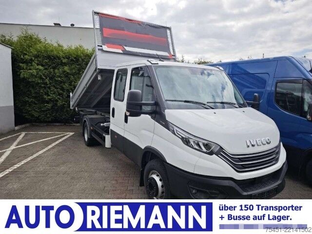 Transporter mit Kipper Iveco Daily 70C 18 Doka 3 Seitenkipper AHK