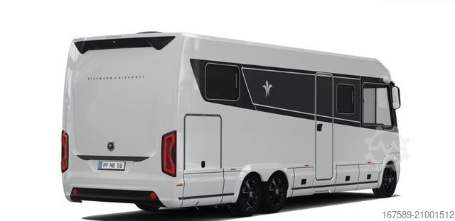 Autocaravana integral NIESMANN+BISCHOFF Arto 84, Gas-/Festtank,Sat,Autark,Eifelgrau,AHK