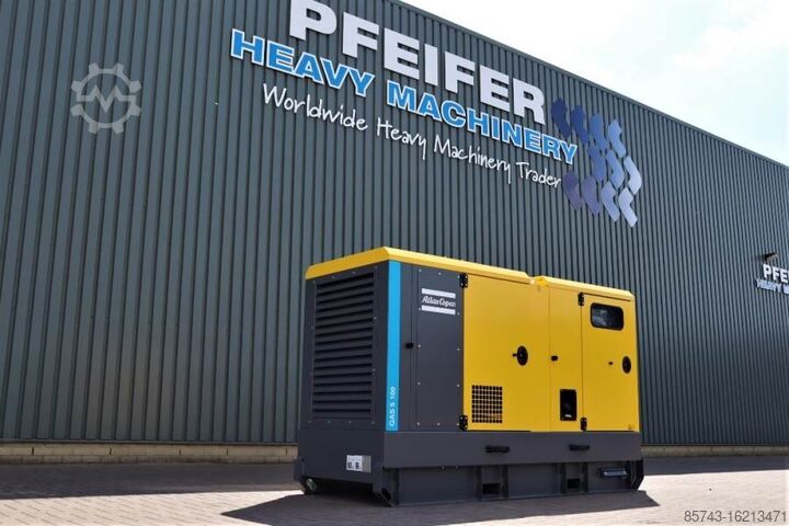 Generator set Atlas Copco QAS5 100 JD S3A Valid inspection, *Guarantee!  Die