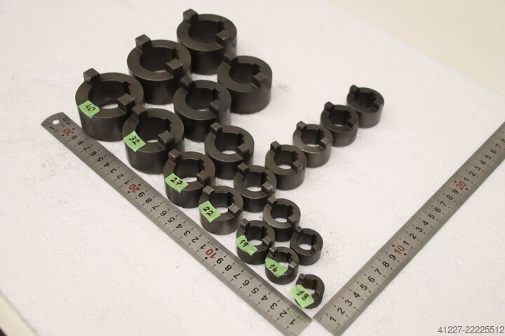 Anéis de arraste para eixo de fresa desmontável, eixo de fresa, 19 unidades. unbekannt Ø 13 bis 40 mm