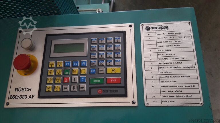 Serra automática Rüsch RUSCH 260/320 AF