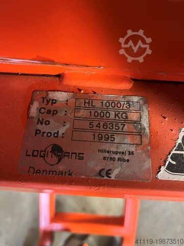 Škareći paletni viličar Logitrans HL1000/3  