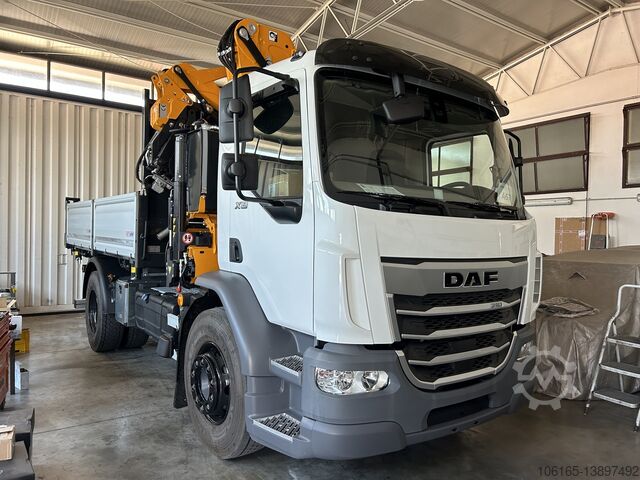 Tipvogn 3-vejs DAF XB 310 GRU' EFFER 175.2 4 SFILI / JIB