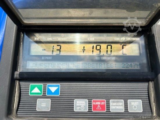 Dieplader oplegger KRONE SD KüHLER, DOPPELSTOCK, CARRIER 1550, PALETTENKASTEN, LIFTACHSE