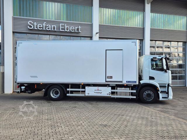 Kühl-/Tiefkühltransport Iveco AD190S40/FP Lamberet Mitsubishi LBW Tür AHK