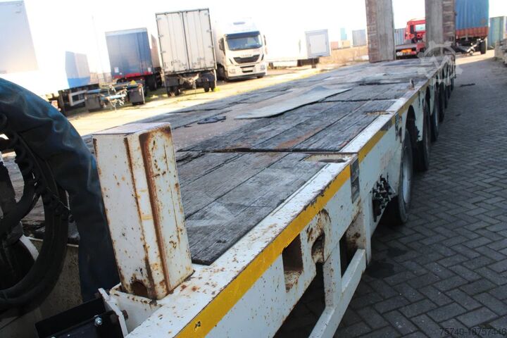 Zems iekrāvējs Faymonville 7 AXLE hydrolisch + 8.50 extendable + 110 tons