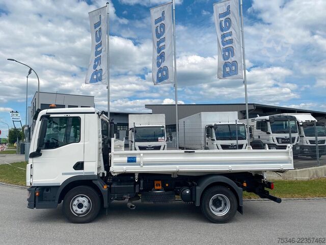 Kipper LKW MAN TGL 12.250/Kipper/NL6,3To/Klima/Nur 57 tkm/Top
