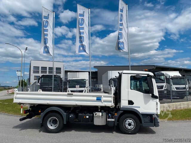 Dreiseitenkipper LKW MAN TGL 12.250/Kipper/NL6,3To/Klima/Nur 57 tkm/Top