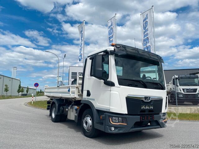 Dreiseitenkipper LKW MAN TGL 12.250/Kipper/NL6,3To/Klima/Nur 57 tkm/Top