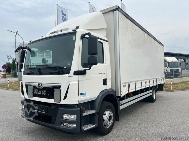 LKW mit Pritsche (offen) MAN TGM 15.290/BL/Pritsche7,20m/LBW/NL 8,2to/180 tkm