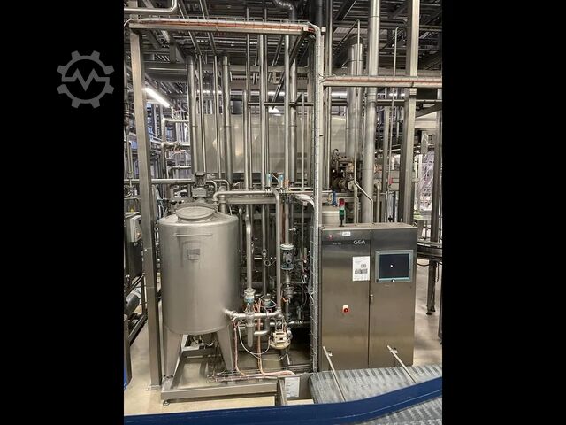 Linha PET Krones CSD de enchimento completo usada – 22.000 gph GEA 