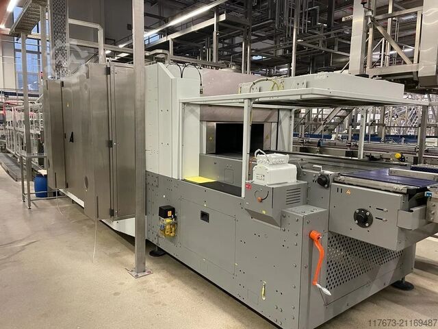 Linha PET Krones CSD de enchimento completo usada – 22.000 gph GEA 