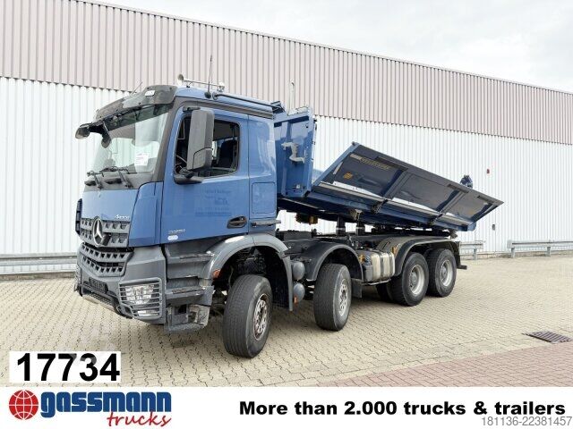 Camião basculante Mercedes-Benz Arocs 3251 K 8x4, Bordmatik