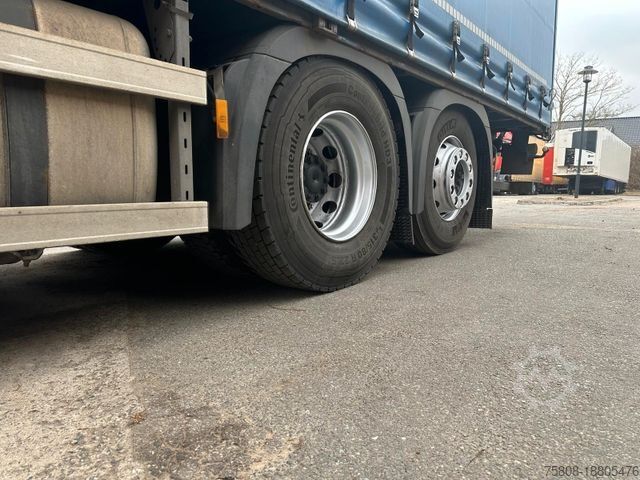 Ladbil med presenning MERCEDES-BENZ Actros 2542 Pritche 7,50m LBW 2,5t AHK