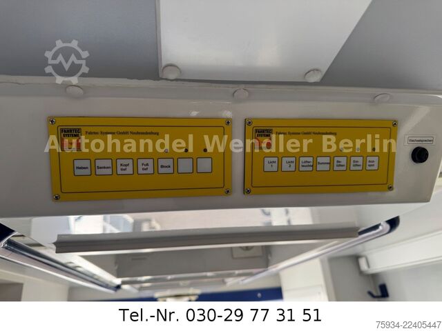 Пожежна машина MERCEDES-BENZ Sprinter 516 CDI RTW Fahrtec incl Trage + Sessel