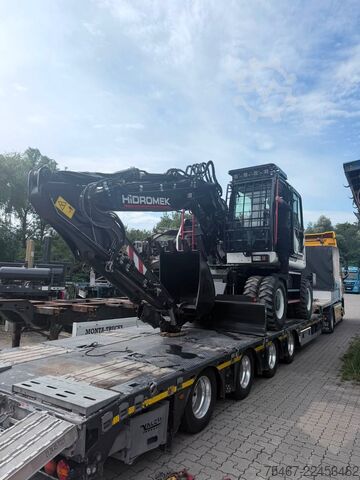 Mobile excavator Hidromek HMK 150 WR  H4 Stage5
