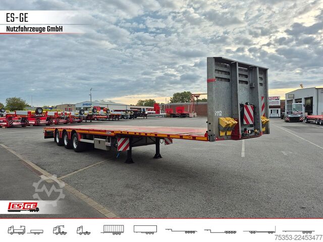 Semirreboque com plataforma de trabalho FAYMONVILLE MAX Trailer MAX200 Sattelanhänger Megatrailer