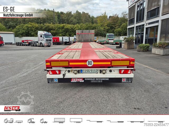 Semirreboque com plataforma de trabalho FAYMONVILLE MAX Trailer MAX200 Sattelanhänger Megatrailer