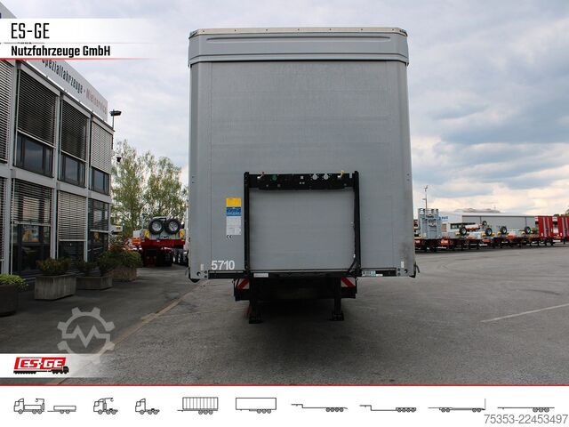 Open semitrailer with tarp KÖGEL Kögel Cargo Pritschensattelanhänger
