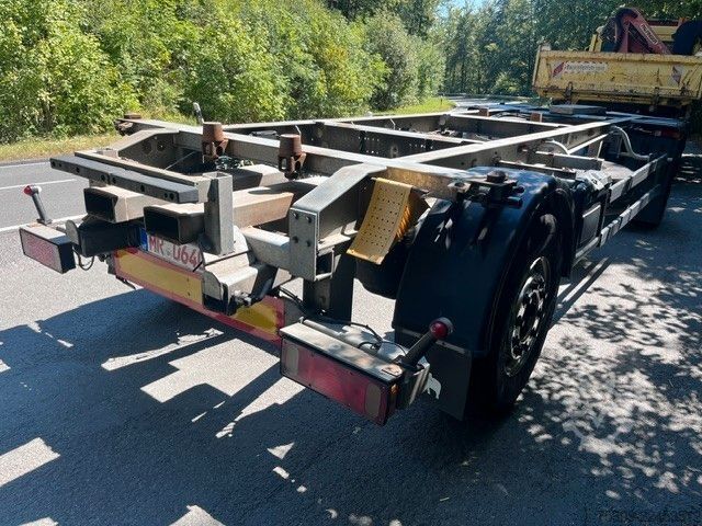 Swap chassis trailer SCHMITZ CARGOBULL BDF AFW 18 vollverzinkt-Mitnahmestapler TÜV NEU