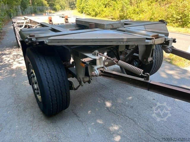 Swap chassis trailer SCHMITZ CARGOBULL BDF AFW 18 vollverzinkt-Mitnahmestapler TÜV NEU