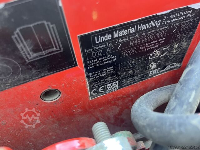 Samostojeći slagač Linde D12AP
