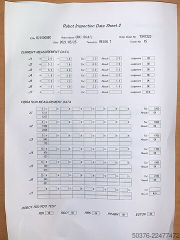 FANUC CRX-10iA/L cobot (05/2021) – 10 kg / 1418 mm – 1º proprietário, pouco uso – Fanuc - Japan FANUC CRX-10iA/L cobot (05/2021) – 10 kg / 1418 mm – 1e eigenaar, low use –