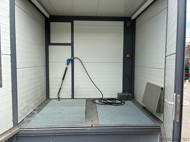 Máy rửa áp lực cao, bộ tách dầu, môi trường INORON   Mobiler Waschplatz Cliner  C 351 Ölabscheider