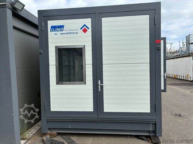 Máy rửa áp lực cao, bộ tách dầu, môi trường INORON   Mobiler Waschplatz Cliner  C 351 Ölabscheider