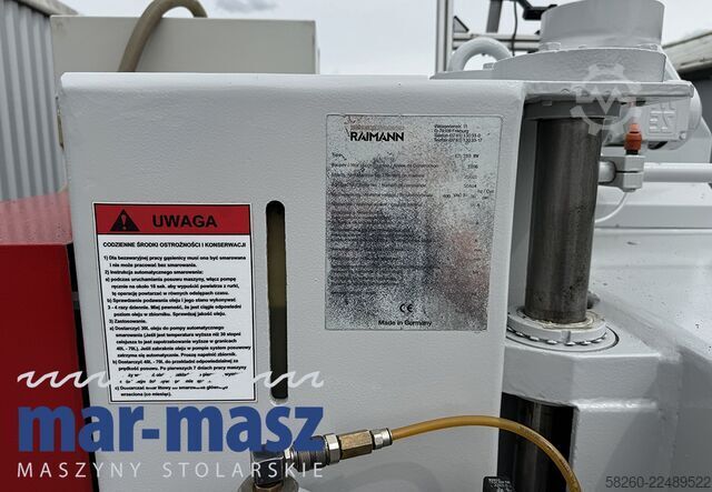 Cantero multiláminas con disco flotante WEINIG KS 310 BV z laserem