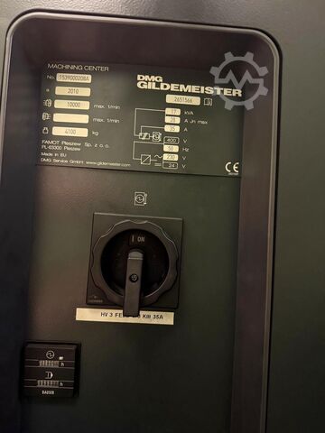 Vertical machining center DMG 1035V eco