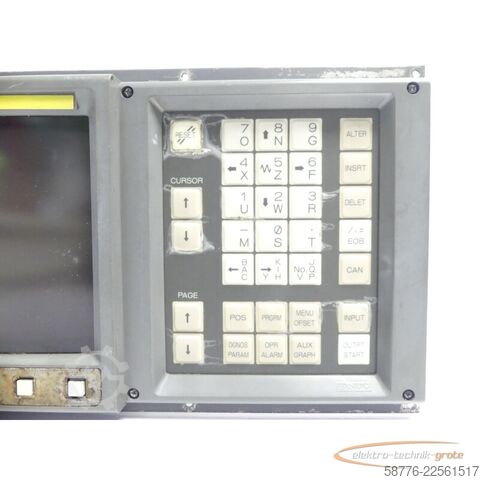 Στοιχείο Fanuc Series O-T A02B-0098-C045 / TBR Bedieneinheit A61L mit D9MM-11A