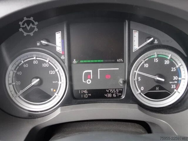 фургон-автовоз DAF LF 210 oprijlaadbak,airco