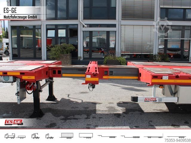Полуприцеп с рабочей платформой FAYMONVILLE MAX Trailer MAX210 Telesattel Megatrailer