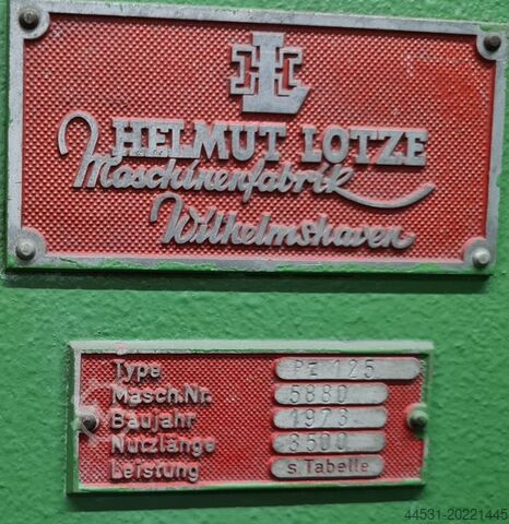 Hydraulisk trykkbrems Lotze PZ 125
