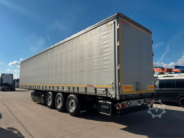 Semirremolque abierto con toldo KÖGEL S 24-1 *  * SAF-ACHSEN * LIFTACHSE * TÜV *