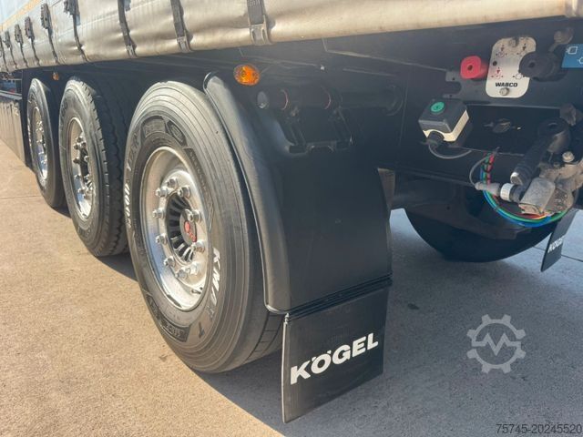 Semirremolque abierto con toldo KÖGEL S 24-1 *  * SAF-ACHSEN * LIFTACHSE * TÜV *