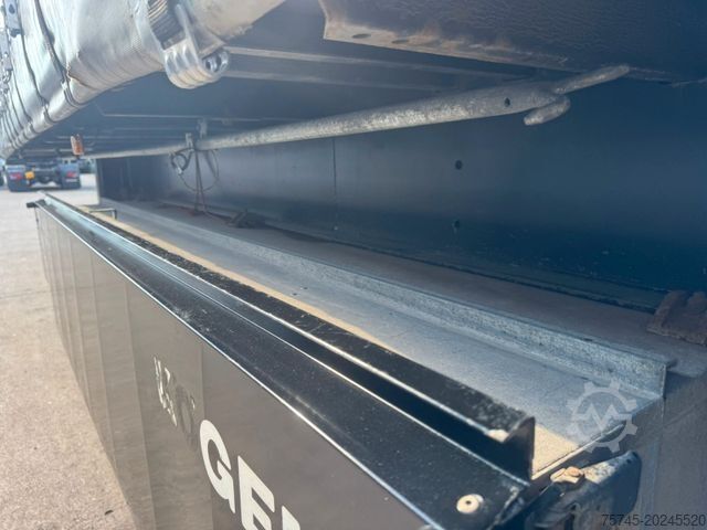 Semirremolque abierto con toldo KÖGEL S 24-1 *  * SAF-ACHSEN * LIFTACHSE * TÜV *