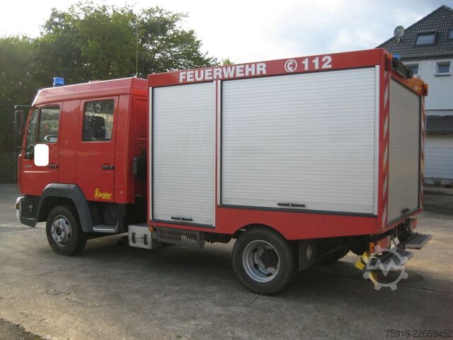 फायर ट्रक MAN LE140C Feuerwehr TSF-W Ziegler 750L *29.000 KM*