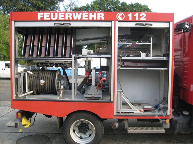 फायर ट्रक MAN LE140C Feuerwehr TSF-W Ziegler 750L *29.000 KM*