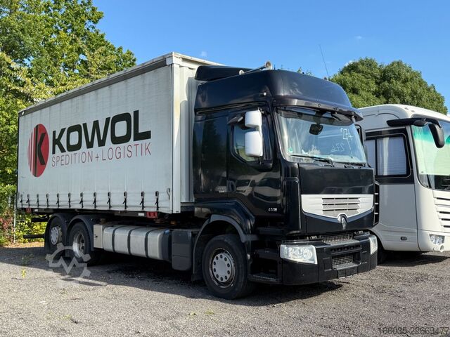 รถบรรทุกตัวถังเปลี่ยนได้ RENAULT Premium DXI 11-450 Privilege 6x2 BDF/Klima/EURO5