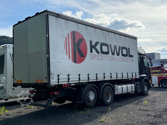 รถบรรทุกตัวถังเปลี่ยนได้ RENAULT Premium DXI 11-450 Privilege 6x2 BDF/Klima/EURO5
