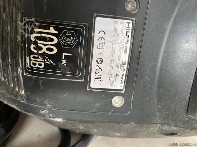 Rabljeno rušilno kladivo Hilti TE 3000-AVR HILTI TE 3000-AVR